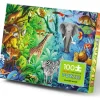 Crocodile Creek - Holographic Puzzle 100pc Jungle Paradise