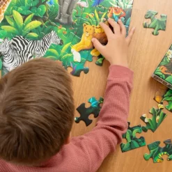 Crocodile Creek - Holographic Puzzle 100pc Jungle Paradise
