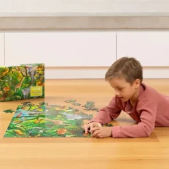 Crocodile Creek - Holographic Puzzle 100pc Jungle Paradise