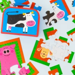 Crocodile Creek - My First Puzzles Case - Barnyard