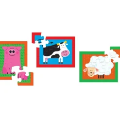 Crocodile Creek - My First Puzzles Case - Barnyard