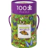 Crocodile Creek - Puzzle Canister 100pcs - 36 Butterflies