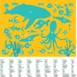 Crocodile Creek - Puzzle Canister 100pcs - Ocean Animals