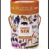 Crocodile Creek - Puzzle Canister 100pcs - Wild Animals