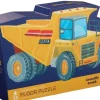 Crocodile Creek - Puzzle Floor 36pcs Construction Zone
