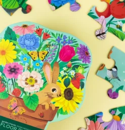Crocodile Creek - Puzzle Floor 36pcs - Garden Friends