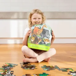 Crocodile Creek - Puzzle Floor 36pcs Jungle Friends
