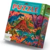 Crocodile Creek - Puzzle Foil 60pcs Dazzling Dinosaurs