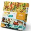 Crocodile Creek - Puzzle 48pcs - Above & Below Hot & Cold