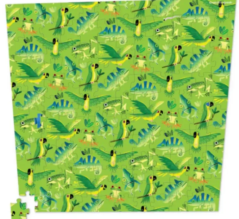 Crocodile Creek - Puzzle 144pcs - Almost Impossible Jungle