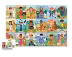 Crocodile Creek - Puzzle 36pcs - Children Around The World