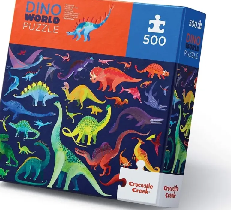 Crocodile Creek - Puzzle 500pcs - Dino World