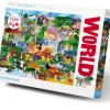 Crocodile Creek - Puzzle 1000pcs - World Collage