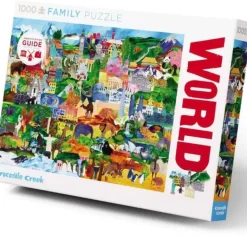 Crocodile Creek - Puzzle 1000pcs - World Collage