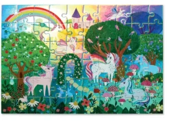 Crocodile Creek - Puzzle Uni Foil 60pcs Sparkling Unicorn
