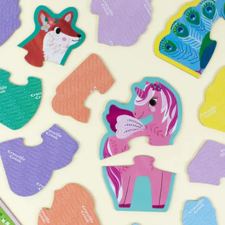 Crocodile Creek - Puzzle 10x2pcs - Lets Begin Unicorn