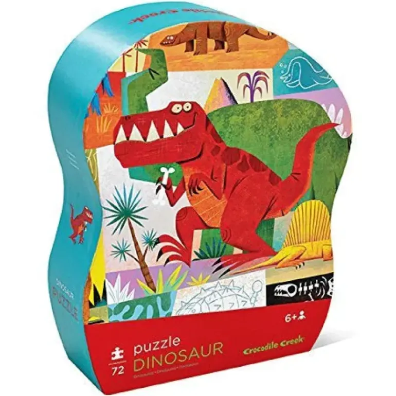 Crocodile Creek - Shaped Puzzle 72pcs - Dinosaur