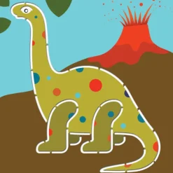 Djeco - Dinosaur Stencil
