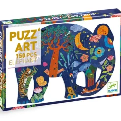 Djeco - Puzzle Art 150pcs - Elephant