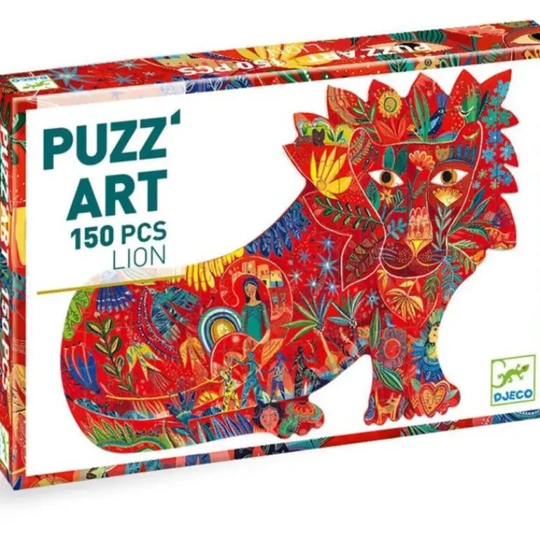 Djeco - Puzzle Art 150pcs - Lion