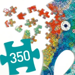 Djeco - Puzzle Art 350pcs - Sea Horse