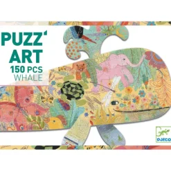 Djeco - Puzzle Art 150 pcs - Whale