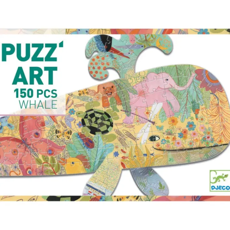 Djeco - Puzzle Art 150 pcs - Whale