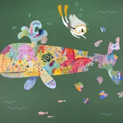 Djeco - Puzzle Art 150 pcs - Whale