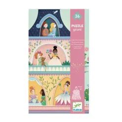 Djeco - Puzzle Giant 36pcs - The Princess Tower