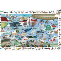 Djeco - Puzzle Observation 200pcs - Aero Club 200pc