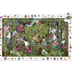 Djeco - Puzzle Observation 100pcs - Garden Play Time