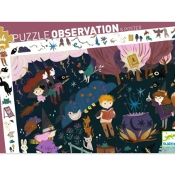 Djeco - Puzzle Observation 54pcs - Sorcerers Apprentices