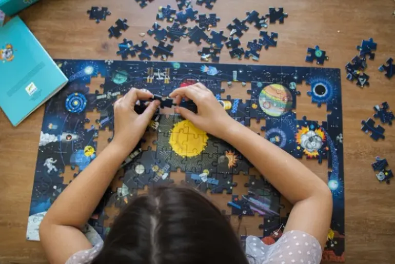 Djeco - Puzzle Observation 200pcs - Space