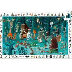 Djeco - Puzzle Observation 35pcs - The Orchestra