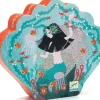Djeco - Puzzle Silhouette 54pcs - Aquatic Paradise