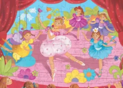 Djeco - Puzzle Silhouette 36pcs - Ballerina