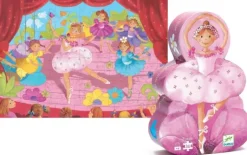 Djeco - Puzzle Silhouette 36pcs - Ballerina