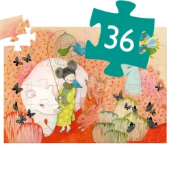Djeco - Puzzle Silhouette 36pcs - Kokeishi
