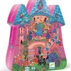 Djeco - Puzzle Silhouette 54pcs - The Fairy Castle