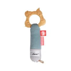 Done By Deer - Tiny Teething Rattle Deer Friends - Blue