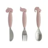 Done By Deer - YummyPlus Easy Grip Cutlery Set - Powder