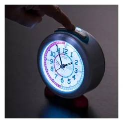 Easy Read - Alarm Clock - Past/To - Red and Blue