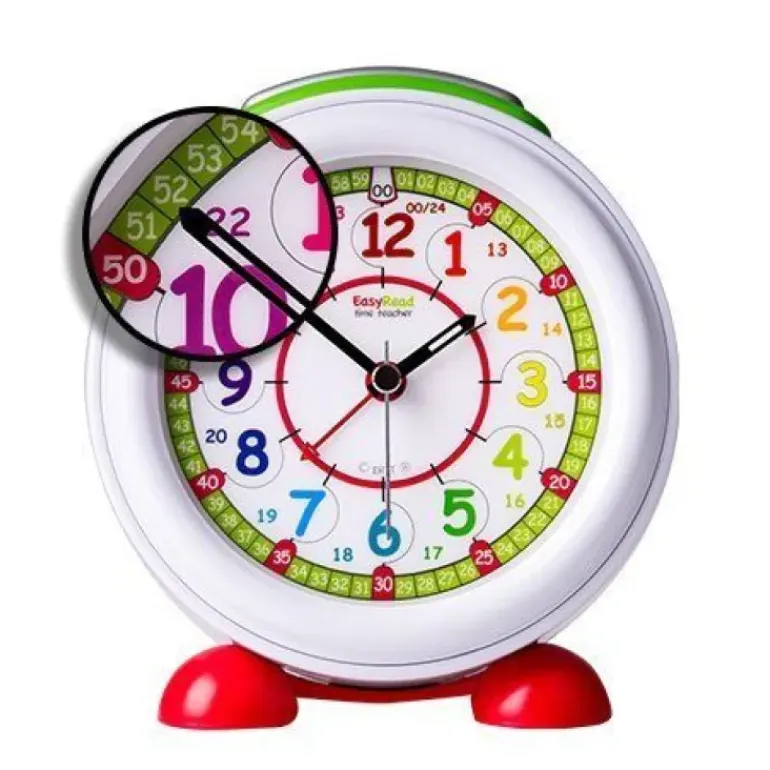 Easy Read - Alarm Clocks - 24hr - Rainbow