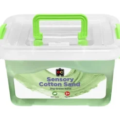 EC - Sensory Cotton Sand 2Kg Green