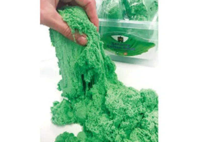 EC - Sensory Cotton Sand 2Kg Green
