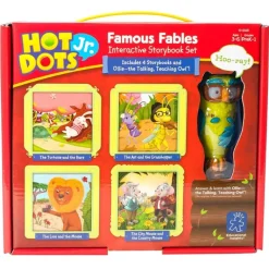 Educational Insights - Hot Dots Jr - Famous Fables Interactive Storybook Set