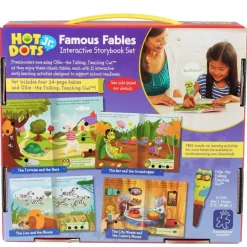 Educational Insights - Hot Dots Jr - Famous Fables Interactive Storybook Set