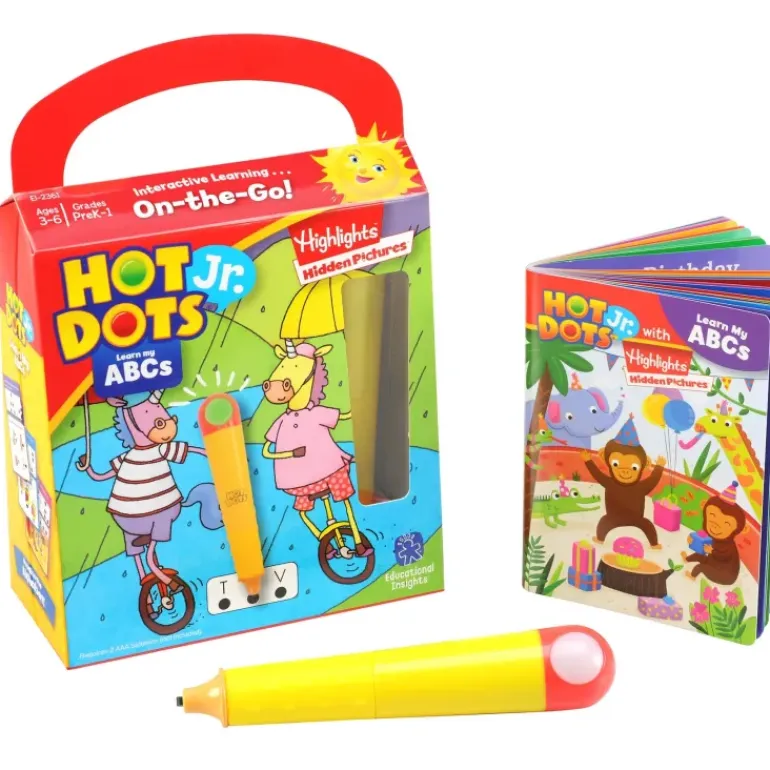 Educational Insights - Hot Dots Jr - On-the-Go Learn My ABC's