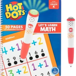 Educational Insights - Hot Dots - Lets Learn Math Workbook - Kindergarten