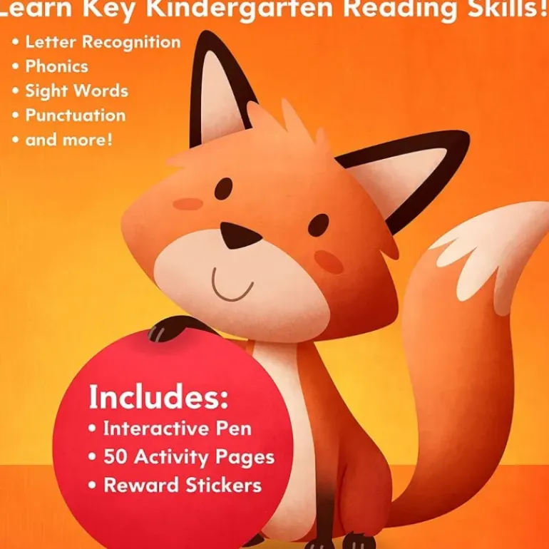 Educational Insights - Hot Dots - Lets Learn Reading Workbook - Kindergarten
